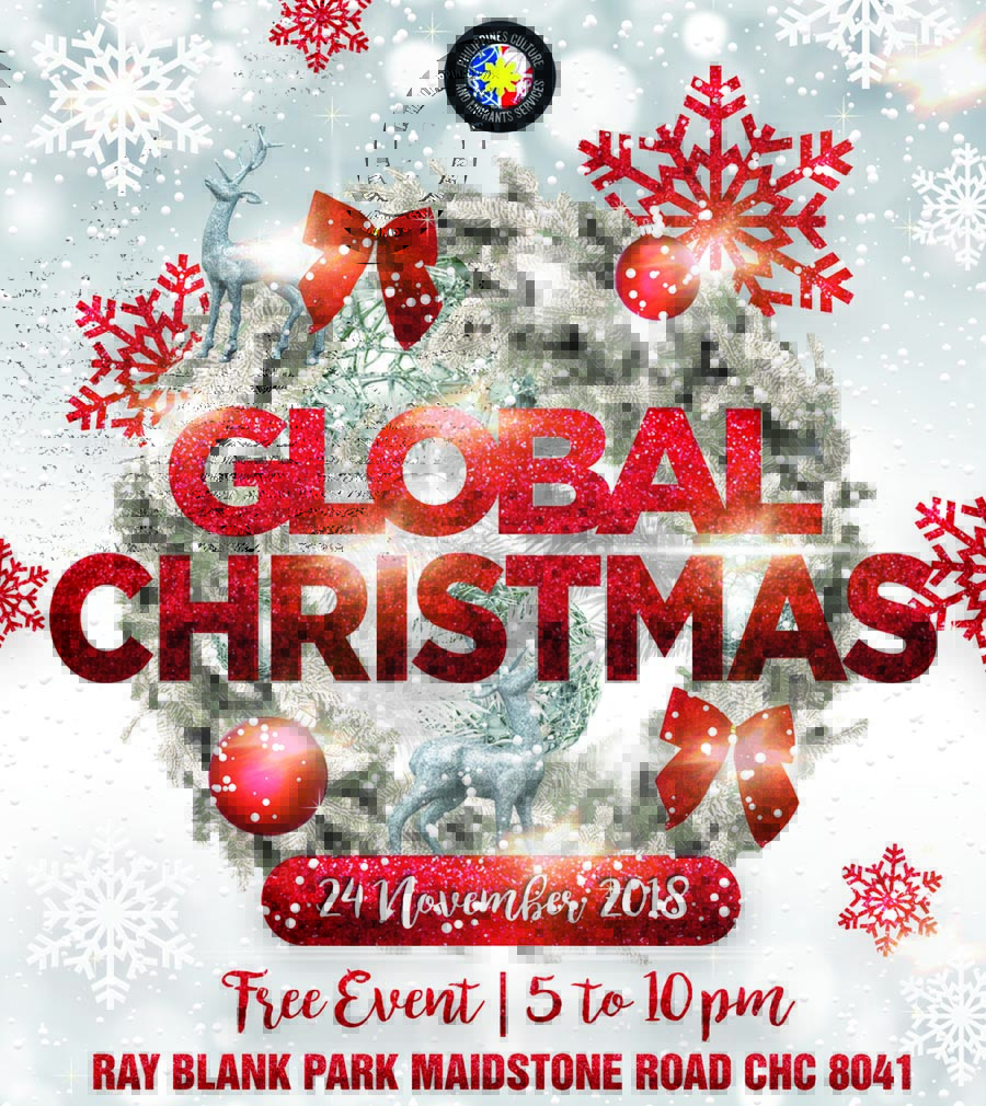 Global Christmas flyer top