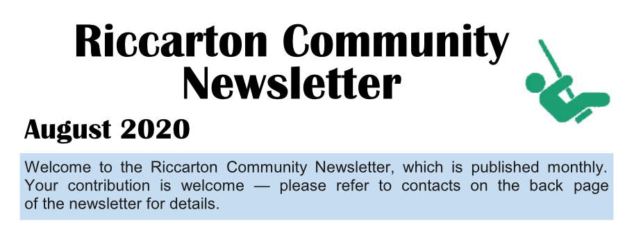 RC Newsletter Aug 2020 masthead