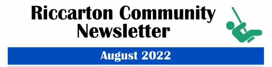 RC Newsletter August 2022 masthead