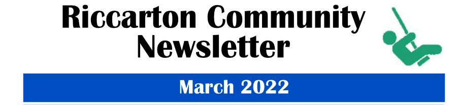 RC Newsletter Mar 2022 masthead