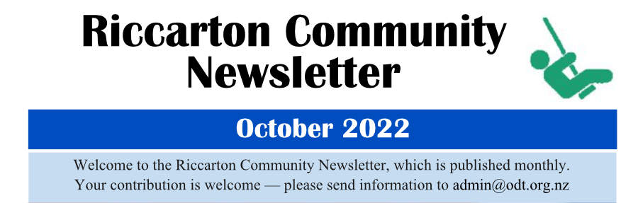 RC Newsletter Oct 2022 masthead